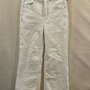 Elegant White Flare Jeans for Women